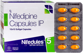 Nifedules 5 Capsule 10